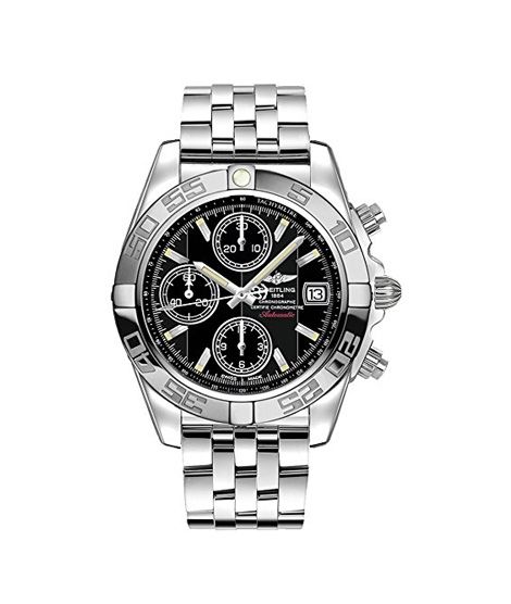 iShopping - Breitling Galactic Chronograph Men's Watch Silver (A13358L2/B948-366A)