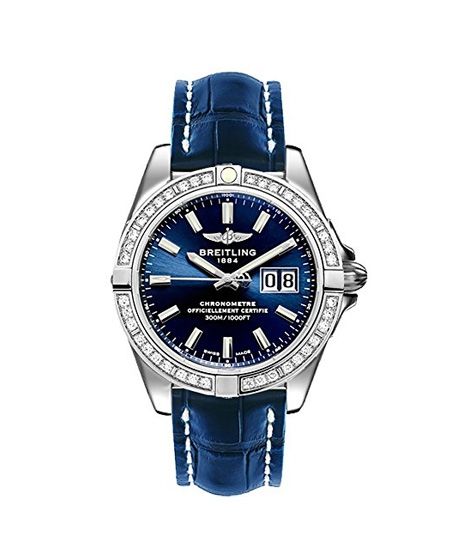 iShopping - Breitling Galactic Men's Watch Blue (A49350LA/C929-719P)
