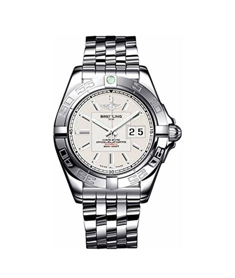 iShopping - Breitling Galactic Men's Watch Silver (A49350L2/G699-366A)