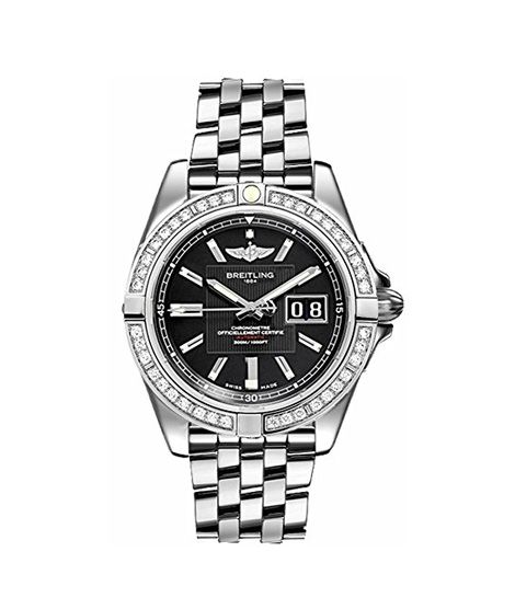iShopping - Breitling Galactic Men's Watch Silver (A49350LA/BA07-366A)