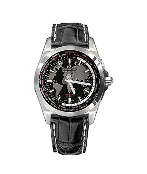 iShopping - Breitling Galactic Unitime Men's Watch Black (WB3510U4/BD94-744P)