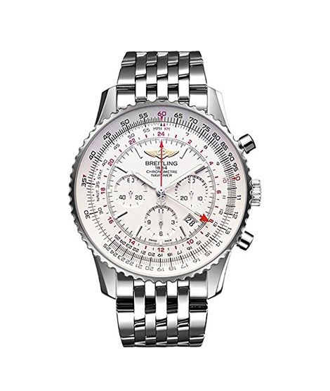 iShopping - Breitling Navitimer GMT Men's Watch Silver (AB044121/G783-453A)