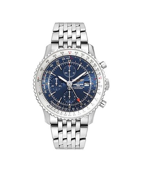 iShopping - Breitling Navitimer World Men's Watch Silver (A2432212/C651-453A)