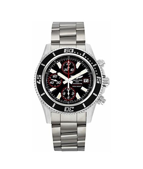 iShopping - Breitling Superocean Chronograph Men's Watch Silver (A1334102/BA81-162A)