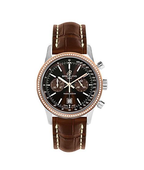 iShopping - Breitling Transocean Chronograph 38 Men's Watch Brown (U4131053/Q600-725P)