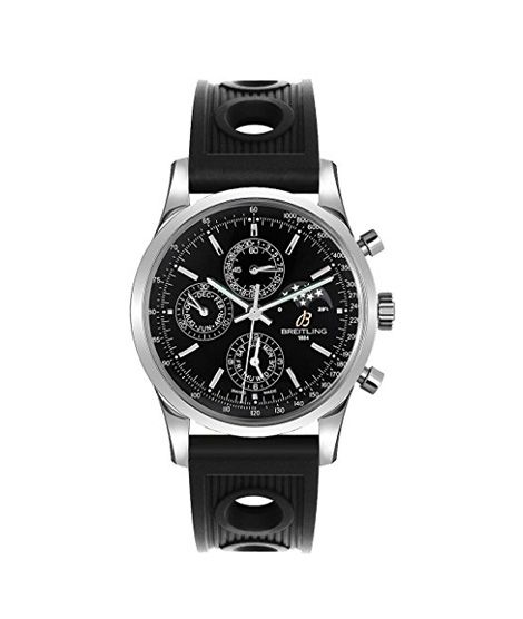 iShopping - Breitling Transocean Chronograph Men's Watch Black (A1931012/BB68-200S)