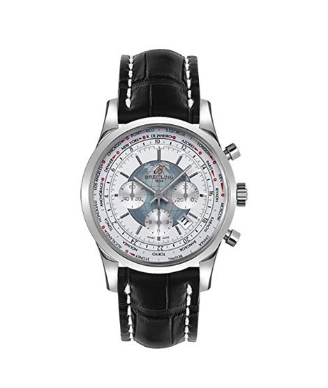 iShopping - Breitling Transocean Chronograph Unitime Men's Watch Black (AB0510U0/A732-760P)