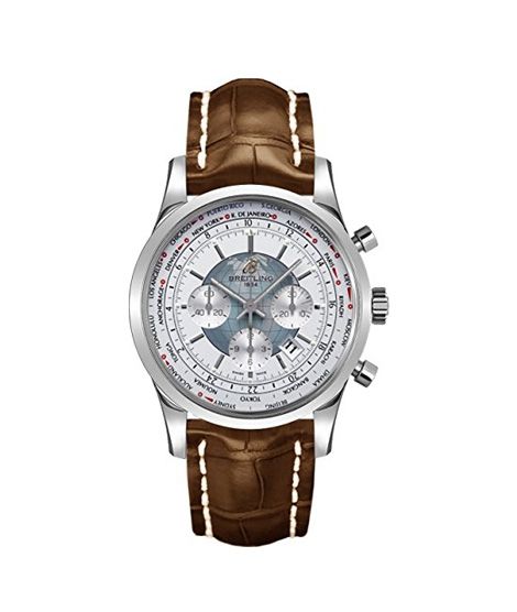 iShopping - Breitling Transocean Chronograph Unitime Men's Watch Brown (AB0510U0/A732-756P)