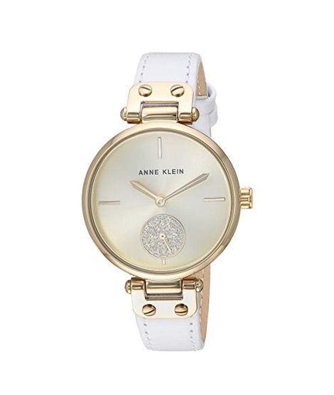 iShopping - Anne Klein Swarovski Watch For Women White (AK/3380CHWT)