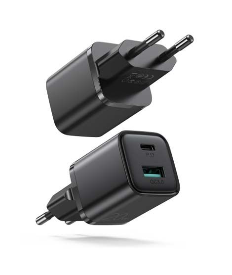 iShopping - Joyroom Travel Series 20W Mini Fast Charger Black (L-QP207)