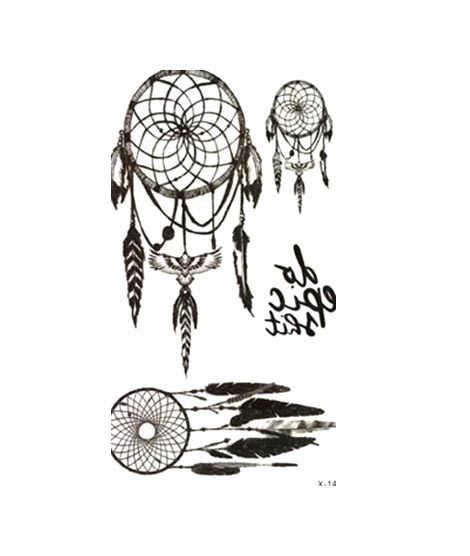 iShopping - G-Mart Dreamcatcher Feather Henna Tattoo Sticker