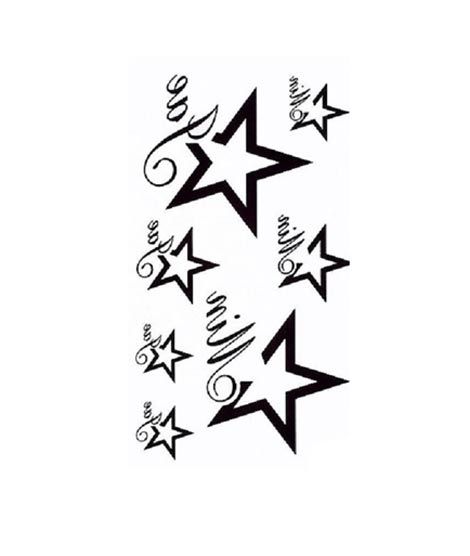 iShopping - G-Mart Star Design Temporary Tattoo Sticker