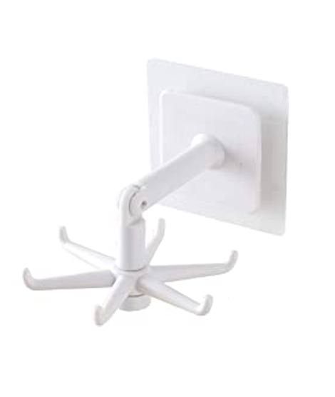 iShopping - G-Mart 360 Degree Wall Mounted Six Hooks Holder