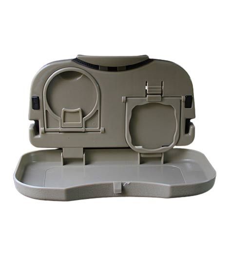 iShopping - G-Mart Foldable Car Back Seat Table Stand Gray