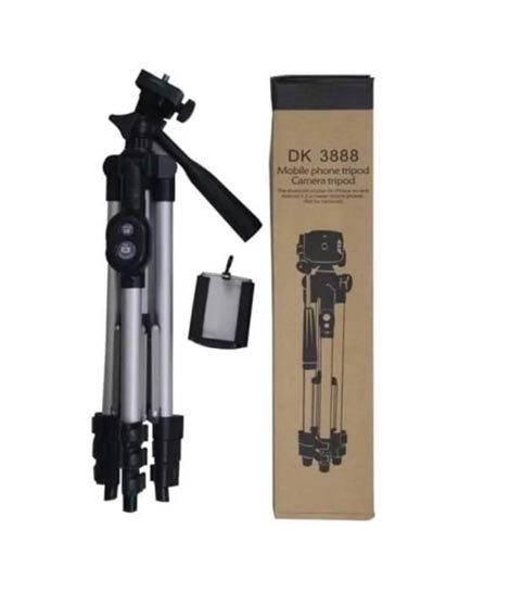 iShopping - G-Mart Portable Mobile Phone Tripod - Silver (DK-3888)