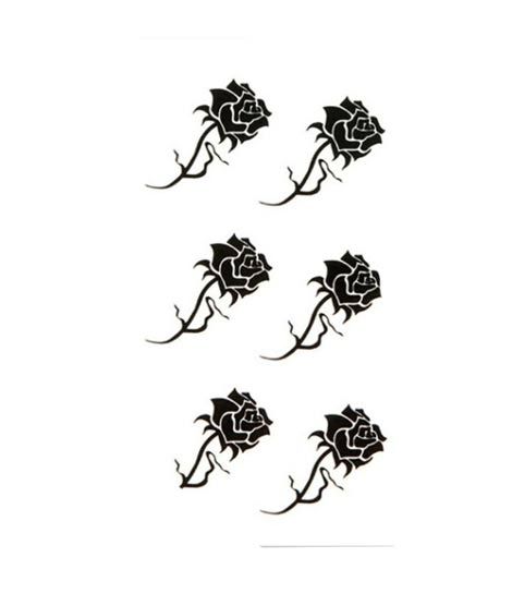 iShopping - G-Mart Flowers Temporary Tattoos Sticker