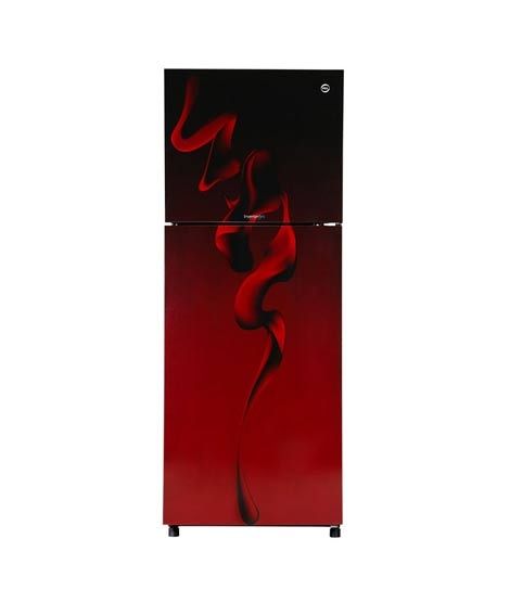 iShopping - PEL InverterOn Glass Door Freezer-On-Top Refrigerator 11 Cu Ft Maroon Blaze (PRINVOGD-6350)