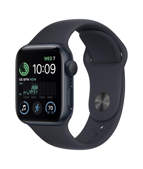 iShopping - Apple Watch SE 2nd Gen 40MM Midnight Aluminium Case with Midnight Sport Band - GPS
