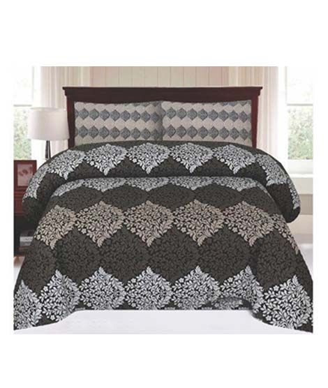 iShopping - Chenab Collection Double Size Bed Sheet (809)