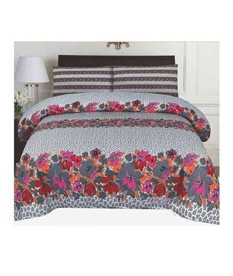 iShopping - Chenab Collection Double Size Bed Sheet (813)
