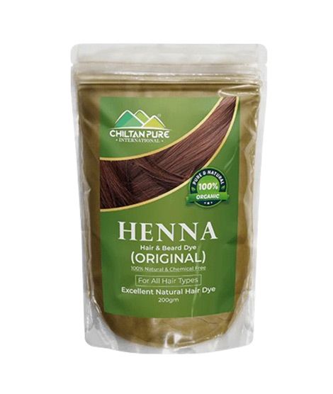 iShopping - Chiltan Pure Organic Henna For Hair and Beard Dye - 200gm