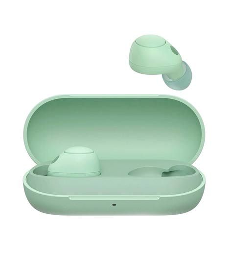 iShopping - Sony Wireless Bluetooth Noise Cancelling Earbuds (WF-C700N)-Green