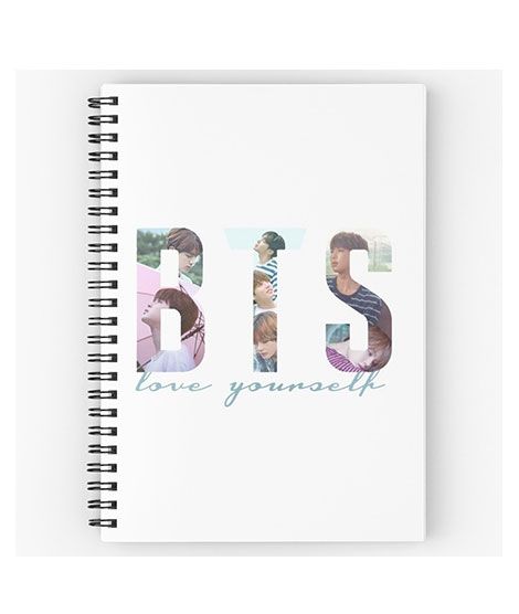 iShopping - Clear Choice Printed BTS Logo Notebook (0002)