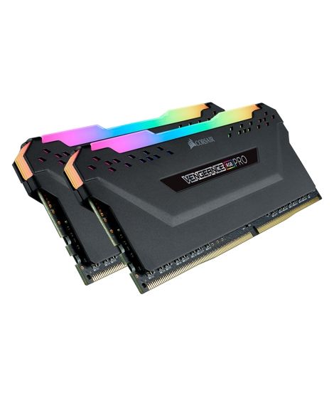 iShopping - Corsair Vengeance RGB Pro C16 16GB DDR4 DRAM Memory For Desktop Black (CMW16GX4M2C3200C16)