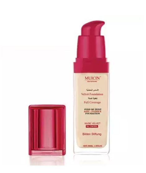 iShopping - Muicin Nude Velvet Full Coverage Foundation Ivory - 30ml