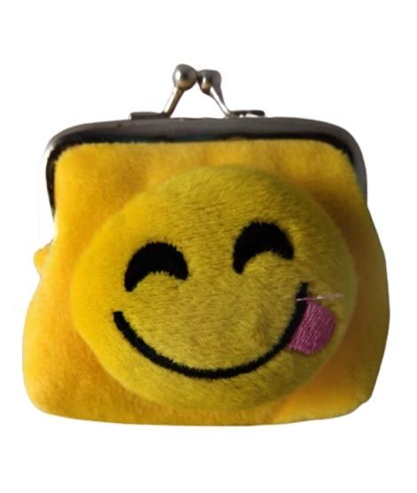 iShopping - FS Couture Smiley Coin Pouch Yellow