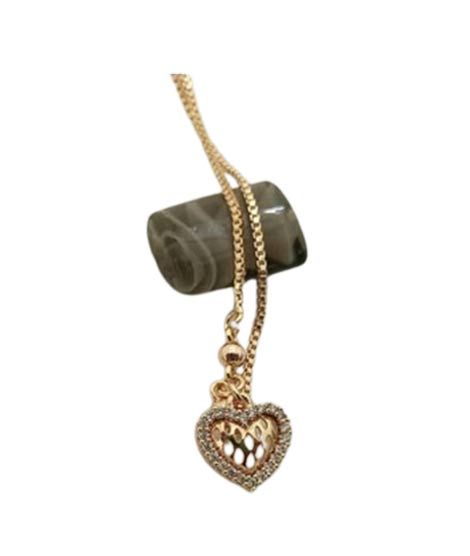 iShopping - Effy Collections Gold Plated Chain Locket (DC-0155)