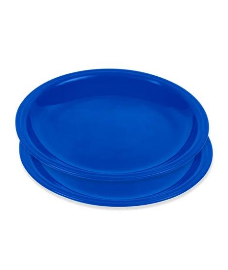 iShopping - Appollo Saga Plate Large (Pack Of 2) -Blue