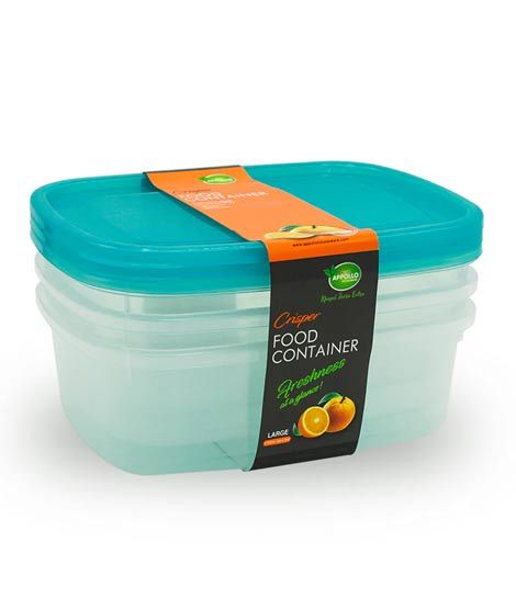 iShopping - Appollo Crisper Food Container Large-Light Blue