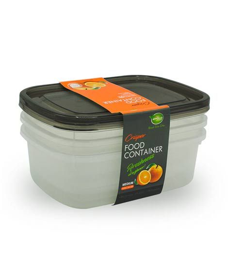 iShopping - Appollo Crisper Food Container Medium-Smoke Gray