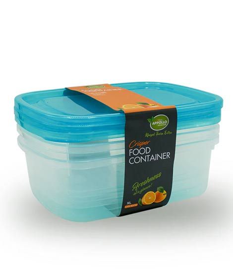 iShopping - Appollo Crisper Food Container Extra Large-Light Blue