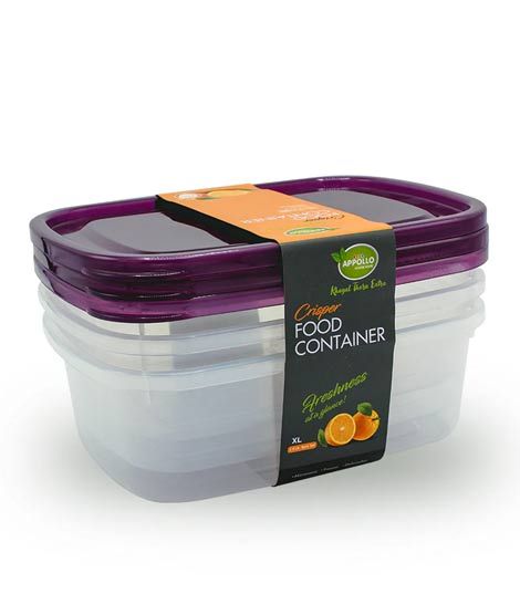iShopping - Appollo Crisper Food Container Extra Large-Purple