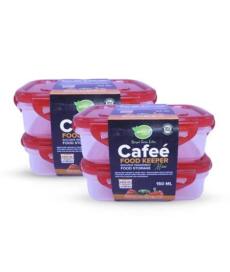 iShopping - Appollo Cafee Food Keeper (Pack Of 4) 