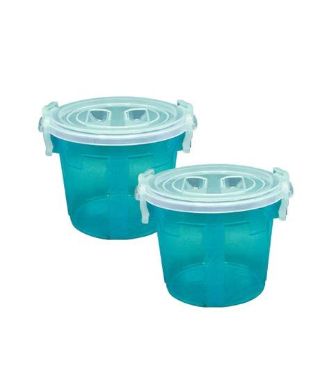 iShopping - Appollo Handy Food Storage Container Small (Pack Of 2)-Light Blue