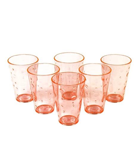iShopping - Appollo Party Acrylic Glass M-3 (Pack Of 6)