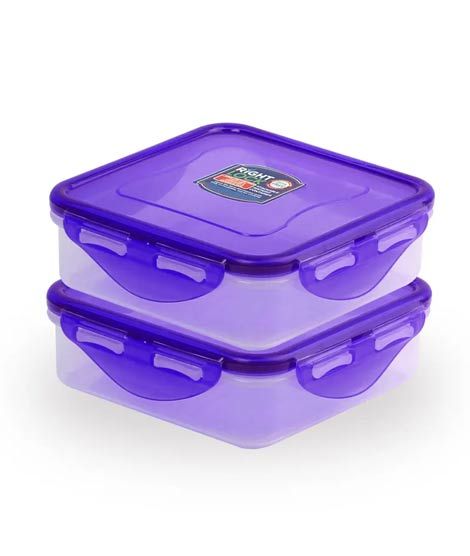 iShopping - Appollo Right Lock Food Keeper Small (Pack Of 2)