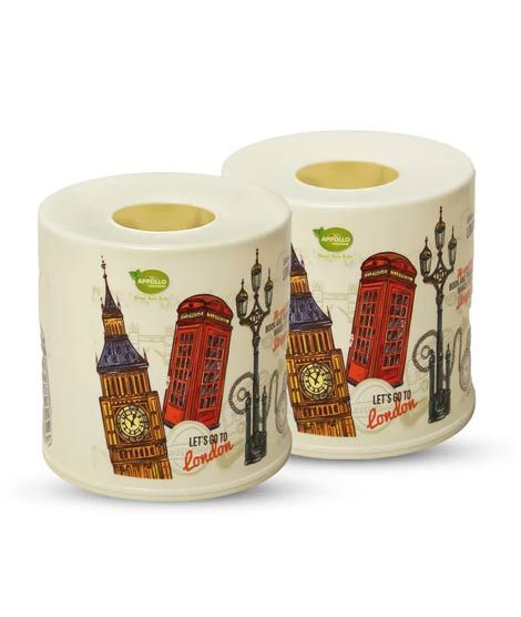 iShopping - Appollo Cute Tissue Holder (Pack Of 2)