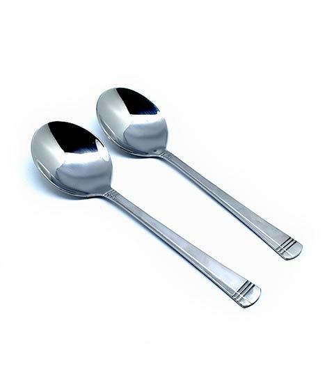 iShopping - Cambridge Stainless Steel Curry Spoon Pack Of 2 (CS0623)