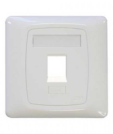 iShopping - 3M Single Gang Faceplate (XF003849205)