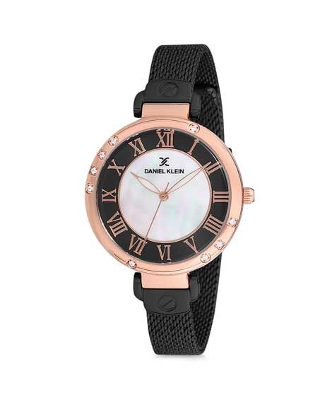 iShopping - Daniel Klein Analog Watch For Women Black (DK12073-5)