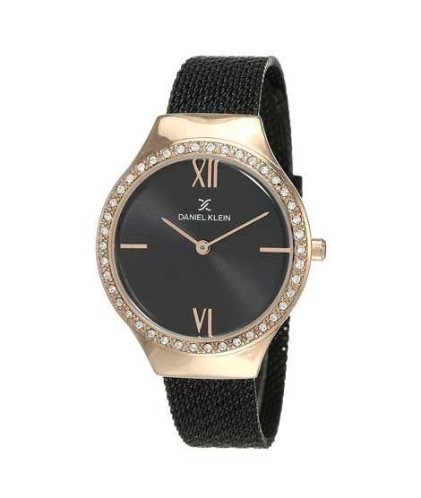 iShopping - Daniel Klein Analog Watch For Women Black (DK12075-7)