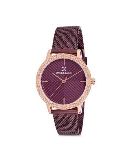 iShopping - Daniel Klein Analog Watch For Women Red (DK12065-5)