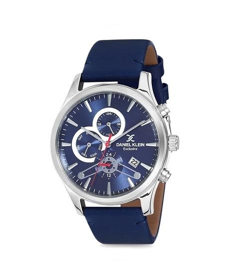 iShopping - Daniel Klein Chronograph Men's Watch Leather (DK12156-3)