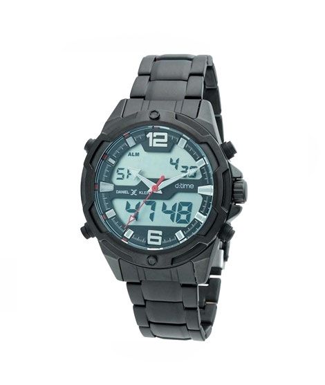 iShopping - Daniel Klein Digital Analogue Men's Watch Black (DK112355-5)