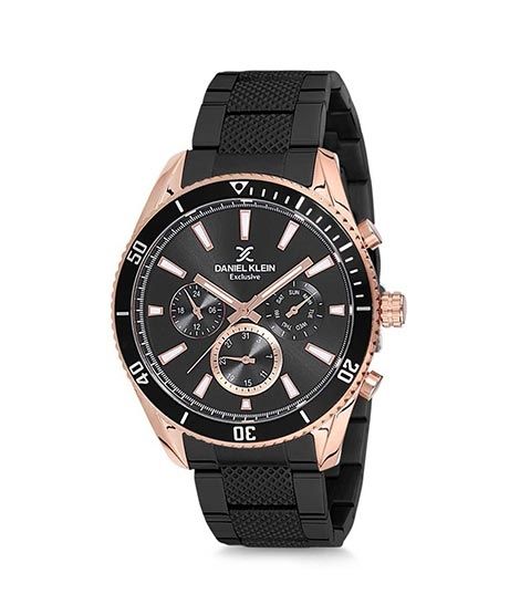 iShopping - Daniel Klein Exclusive Men's Watch Black (DK12134-4)