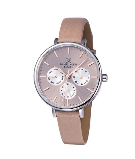 iShopping - Daniel Klein Exclusive Women's Watch Beige (DK11896-6)